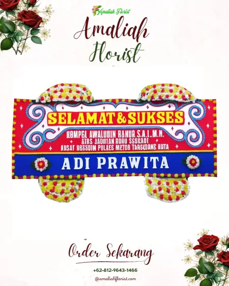 Papan Bunga Ucapan Selamat Cot Mesjid